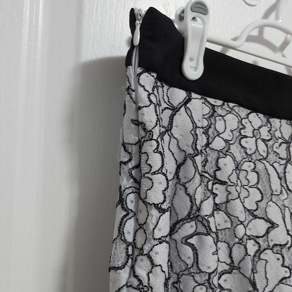 Zara basic straight wide leg pants; size: Medium - Picture 4 of 7